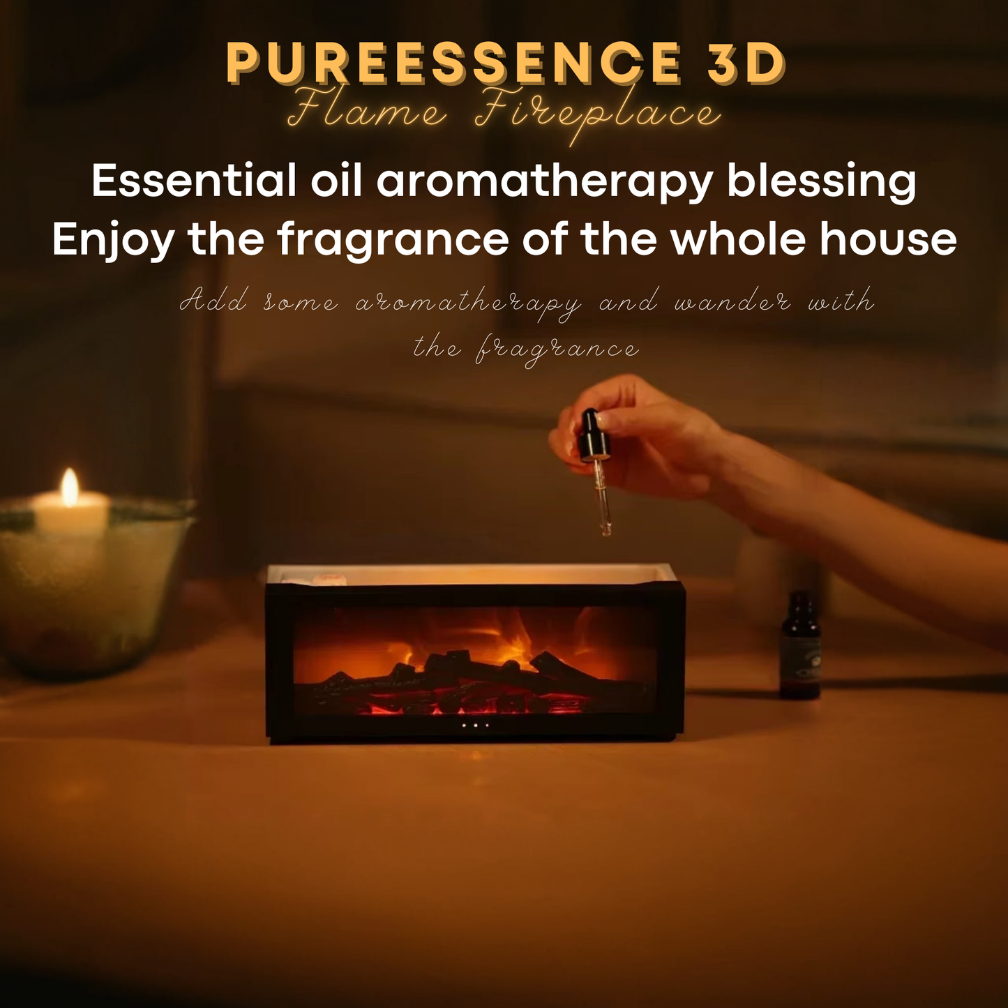 PureEssence 3D Flame Fireplace ®